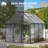 Kist 6.17' W x 8.17' D Heavy Duty Greenhouse-296471231