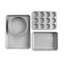 Brilliant Bakeware Essential Nonstick Baking Pan Set, Half Sheet, 9X13, Muffin, 9" Round