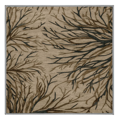 Machine Washable Nature Grey Area Rug