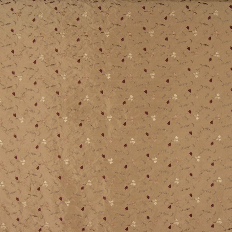 Premier Floral/Foliage Fabric, Gray