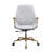 Upholstered Office Chair With Adjustable Seat Height for Living Room-111697920