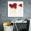 «Splash Garden 2 On White» par Shirley Novak, art mural sur toile-1972148577