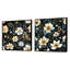 Hetre - Ensemble de 2 collages carrés floraux-101855736-101855737