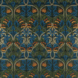 Bluebell Embroidery Fabric