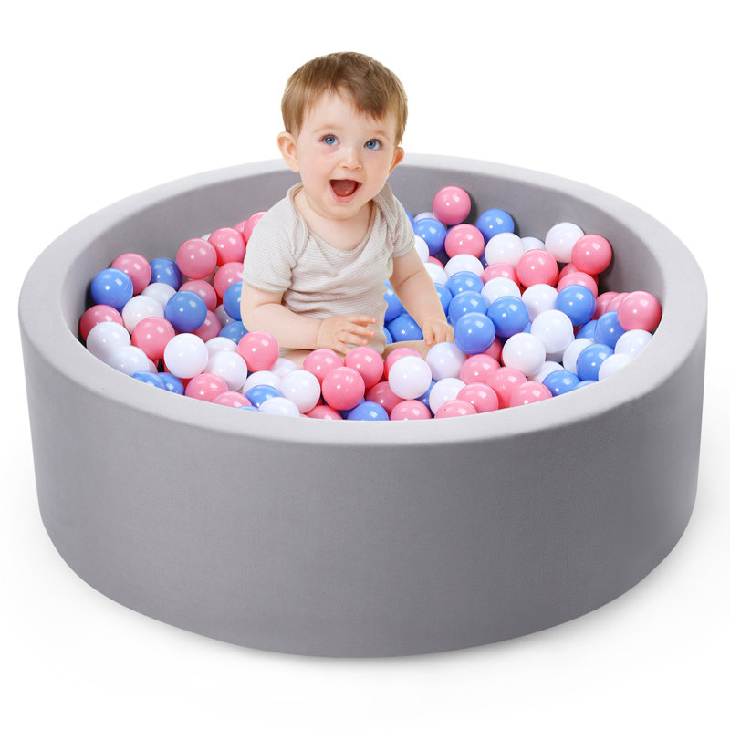  Fosse à balles en mousse pour tout-petits Wilwolfer Kids