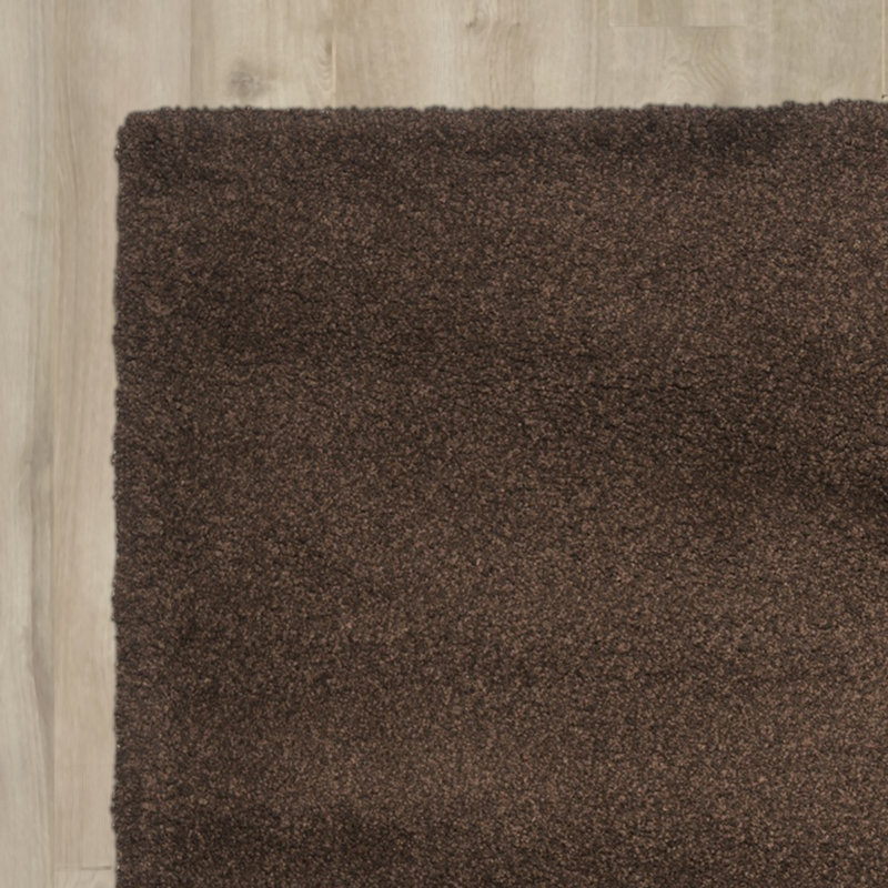 Vandoren Shag Performance Solid Color Rug, Rectangle 8' x 10', Beige