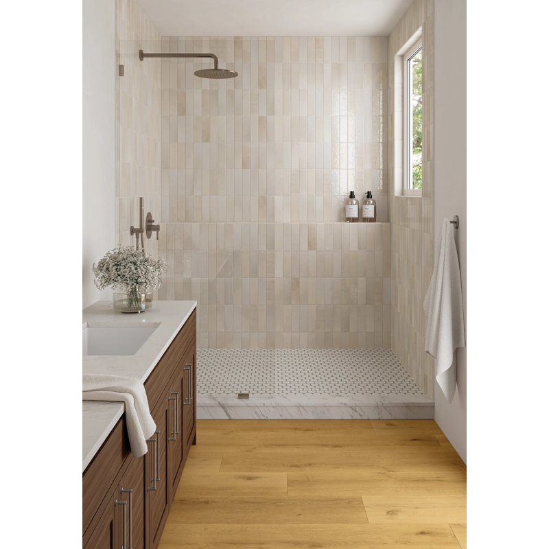 Cloe Ceramic Tile, Creme