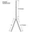 Ensemble de chaîne de suspension robuste Buckhead 700 lb
