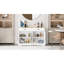 48.05" Buffet Cabinet With 2 Drawers And 4 Doors For Dining Room - White. Large Storage Space, Exquisite Painting Process, Stable Safe White & Doors. For Living Display. Elegant Handles,