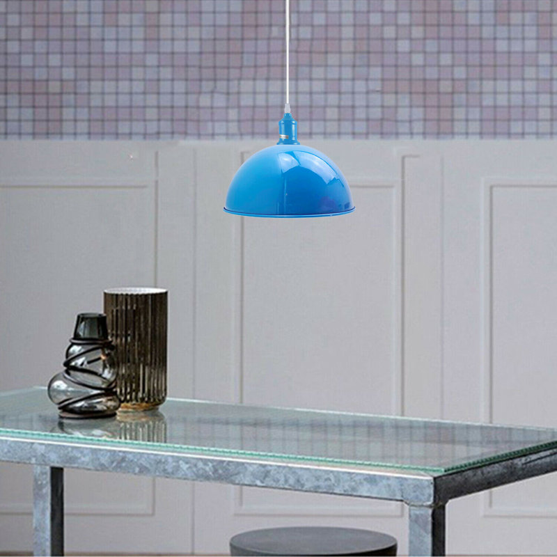 Summerland 1 - Light Dome Pendant, Blue