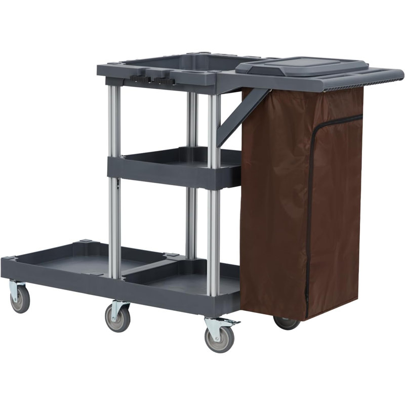 93.5cm H x 130cm W Utility Cart with Wheels