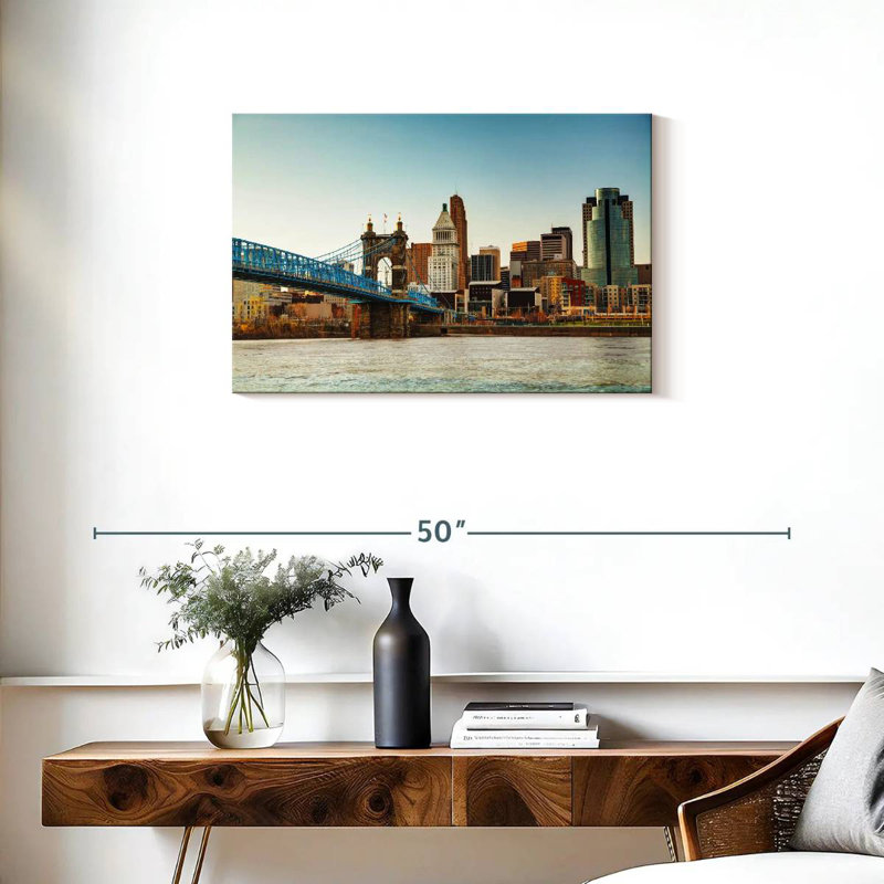 Kavia Cincinnati Ohio, 20" H x 30" W