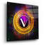 Art mural en verre Vechain Crypto Halo-1878707123