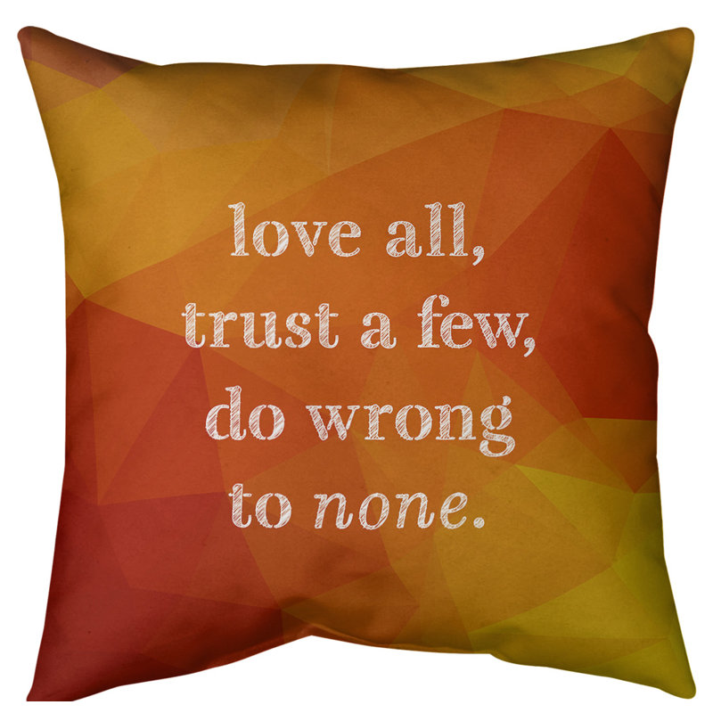 Coussin de sol, 36 po x 36 po, Orange / jaune pâle