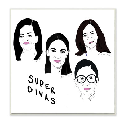 " Super Divas Phrase Prominent Female Political Figures "