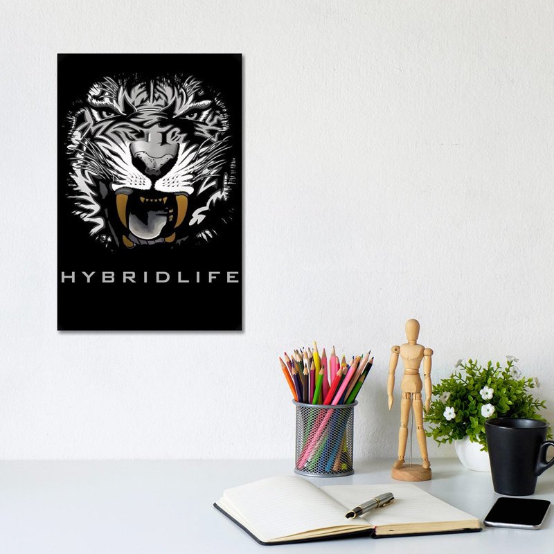 Roar 1 Piece Wrapped Canvas Wall Art, 20.32 cm H x 30.48 cm W