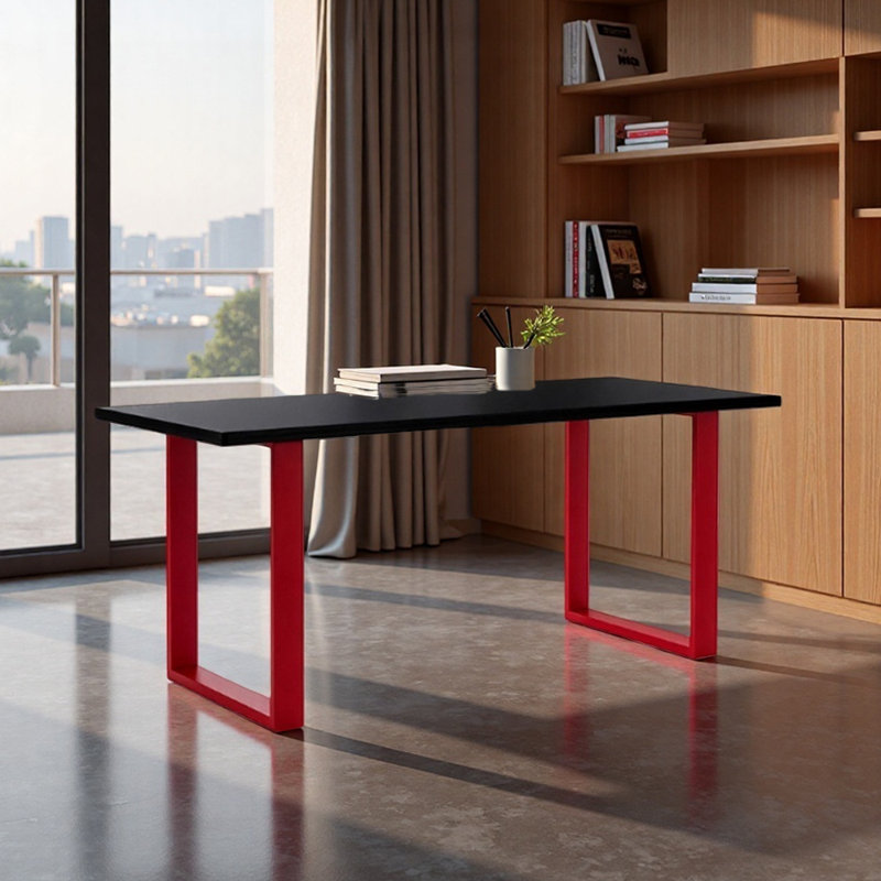 Bureau multifonctionnel Bold Color Design, H 29,52 po x l 70,86 po x P 31,49 po