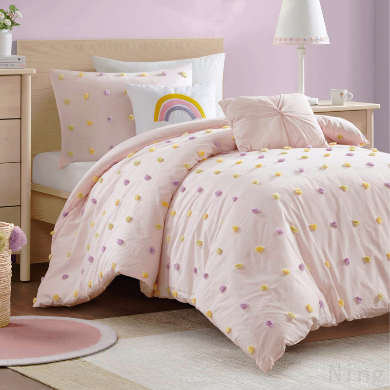 Ensemble d'édredon 4 pièces pour lit simple / simple TG, Édredon simple TG et 4 pièces supplémentaires