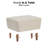 Kaya 24'' Modern Upholstered Ottoman Boucle-1941637130