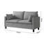 Nipun 3 Seater Linen Sofa-725565116