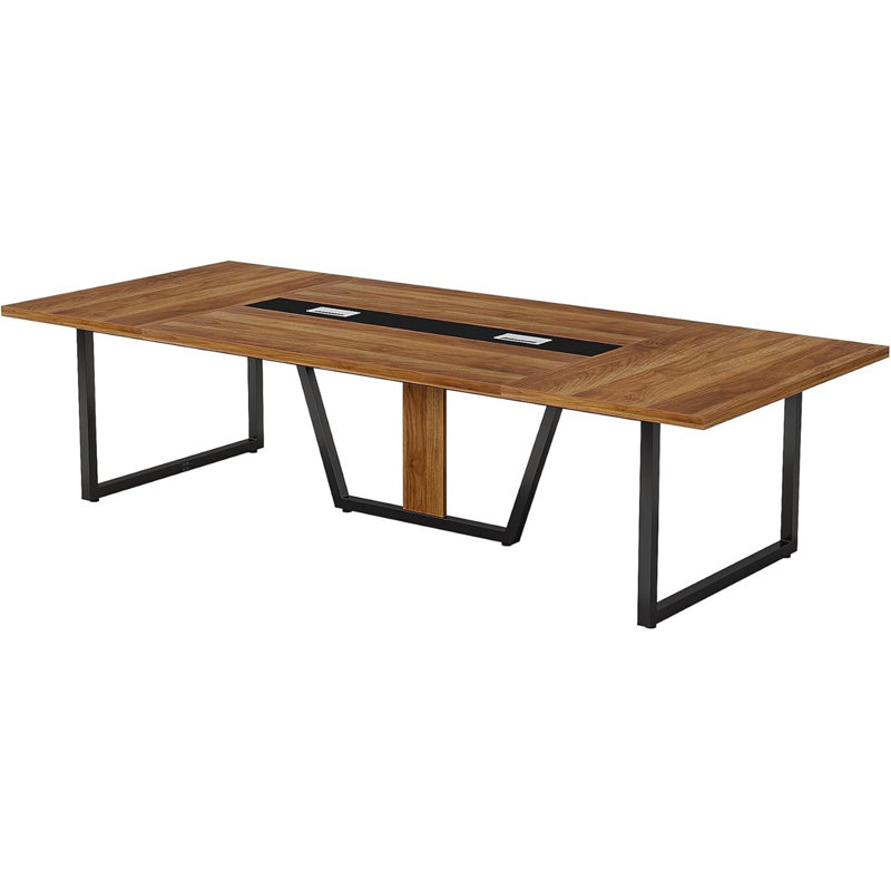 Grande table de conférence 94,5 "pour 8 à 10 personnes
