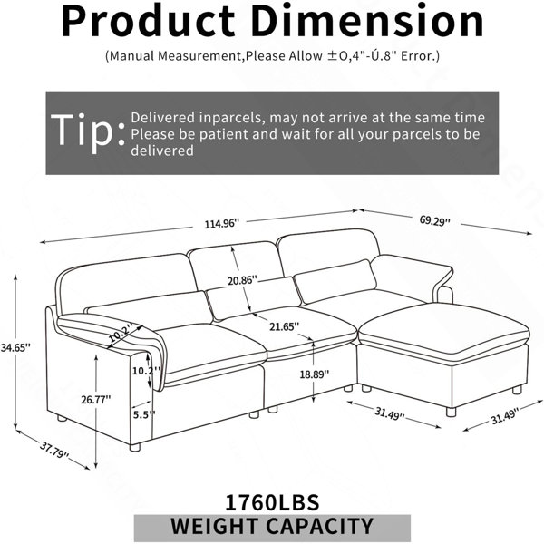 Dimensions du produit