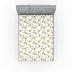 Eggshell/Olive Green Floral
