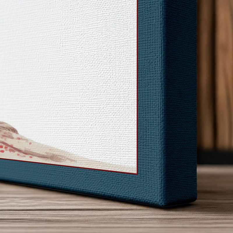 Print, 36x24 - 91.4 x 61.0 cm, Teal Border