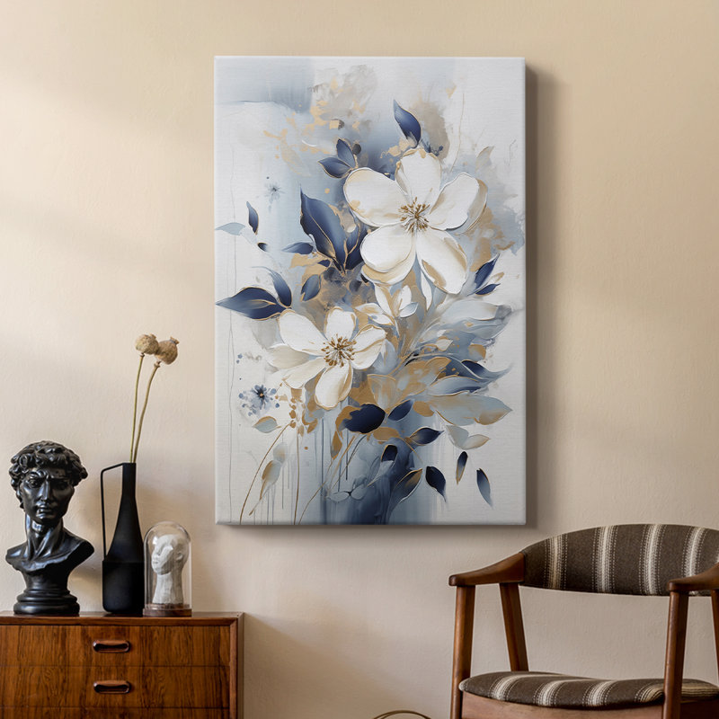 FLORAL Series CECXI - Gallery Cavas, H 27 po x l 18 po