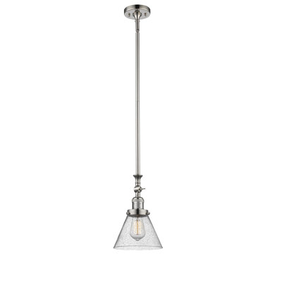 Luminaire suspendu conique à 1 lumière Harbert