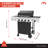 Megamaster 4-Burner Propane Gas Grill with Side Burner & Grill Cover