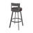 Kevontae Swivel Stainless Steel Metal Counter Height Bar Stool-1023711741-1023711735