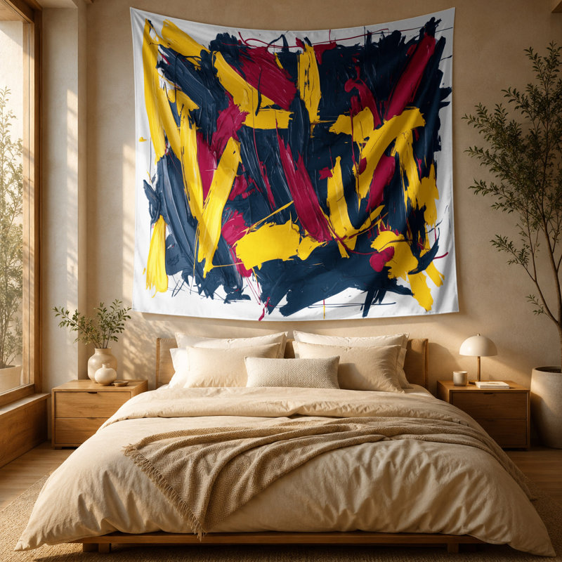 Tapisserie murale Neo Expressionism 19, 88 po x 104 po