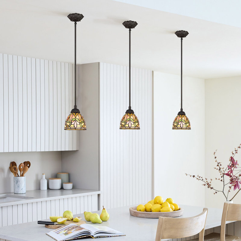 Luminaire suspendu en dome à 1 lumière