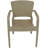 Beam Plastic Outdoor Stacking Dining Armchair-248112198-93289205