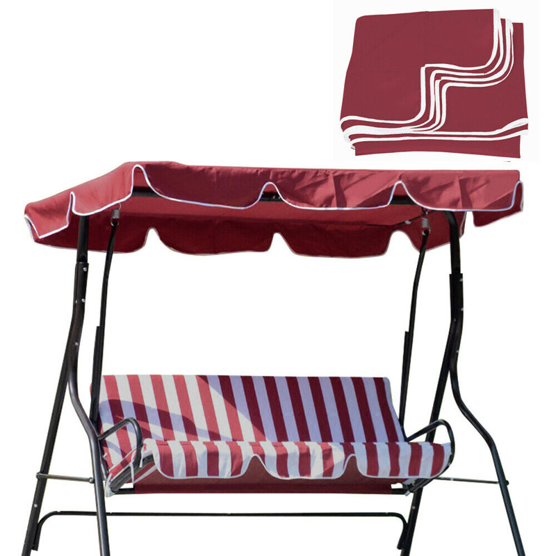 Auvent de remplacement pour patio, Rouge