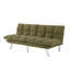 Canapé-lit futon 67,3 po vert-2128592673