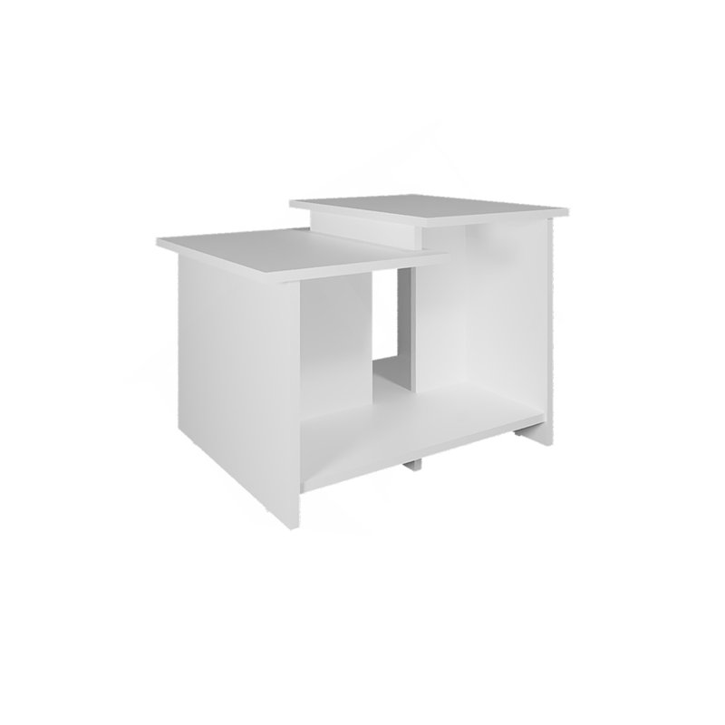 Table basse Sedalia, salon, blanc, Blanc