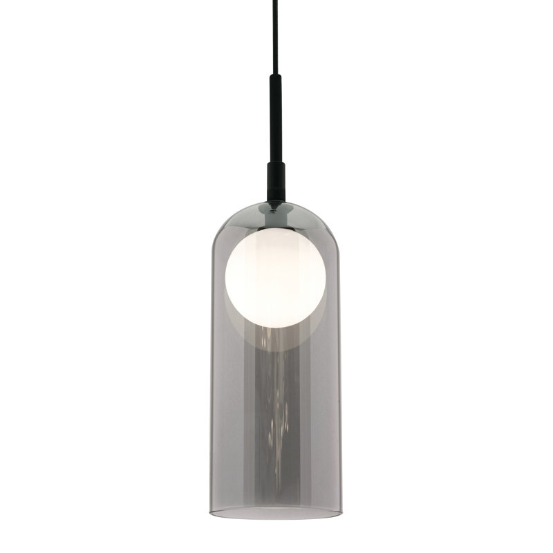 Luminaire suspendu 1 lumière DEL avec détails