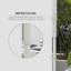 Burgohy Gazebo Side Panels for 3 x 3 m/3 x 6m Pop Up Gazebo-1211468861
