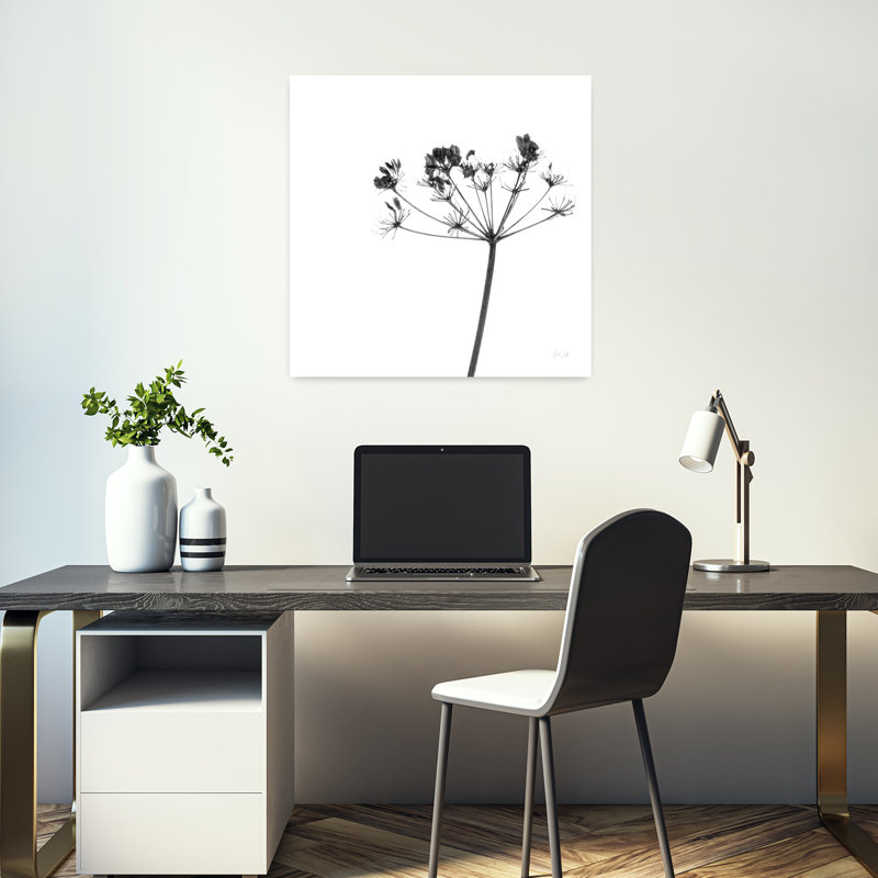 Art floral contemporain Stark, H 18 po x l 18 po