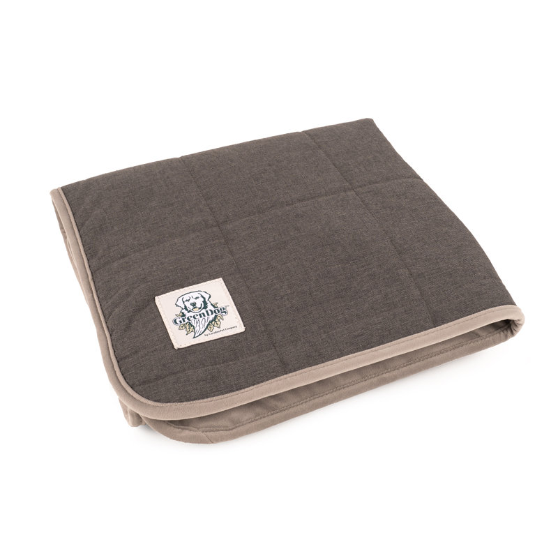 Couverture GreenDog - Luxe Netural, S/M (40" x 30"), Gris foncé