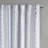 Veronica Poly Printed Single Curtain Panel With Tufted Stripe And Lining-102168393