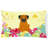 Easter Eggs Outdoor Throw Pillow