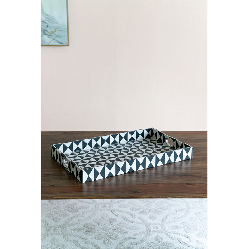 Alceu Solid Wood Tray - Set of 2