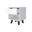 Table de chevet avec 1 tablette de rangement-1911795638