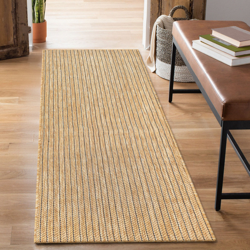 Tapis intérieur / extérieur Ashwin, Tapis de couloir 1 pi 11 po x 7 pi 6 po