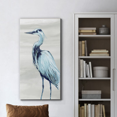 By the Sea Crane II - impression sur toile tendue