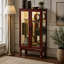 Cabinet avec éclairage Curio diapaly (ampoule E26 non incluse)-133071589