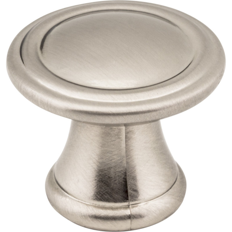 Chesapeake Mushroom Knob, Satin Nickel